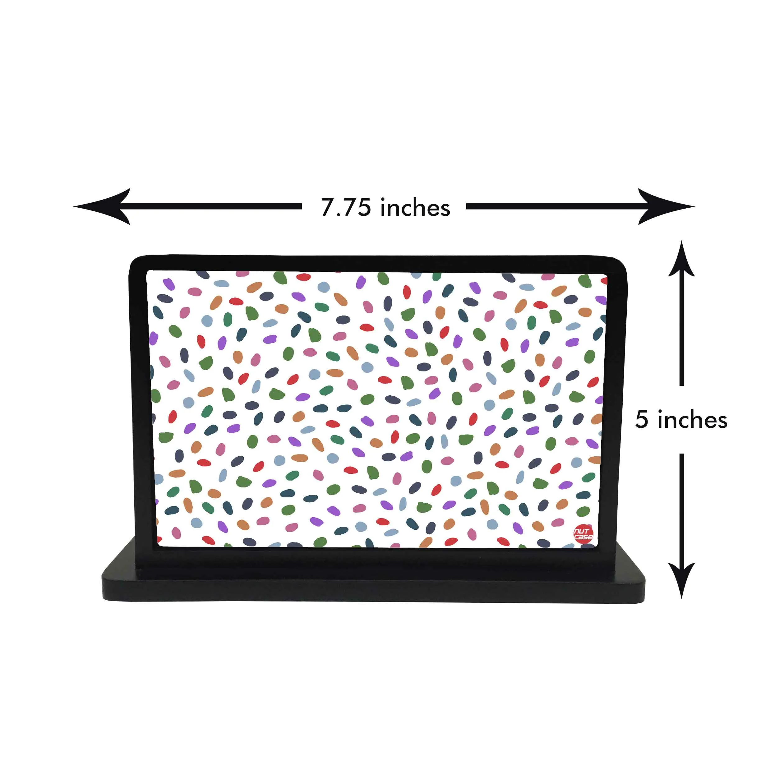 Tissue Paper Napkin Holder Stand - Multicolor Drops