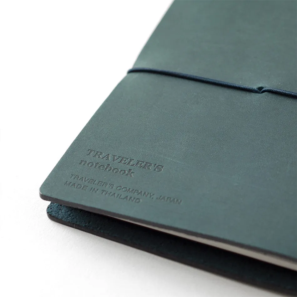 TRAVELER'S COMPANY Traveler's Notebook Leather Passport Size Blue