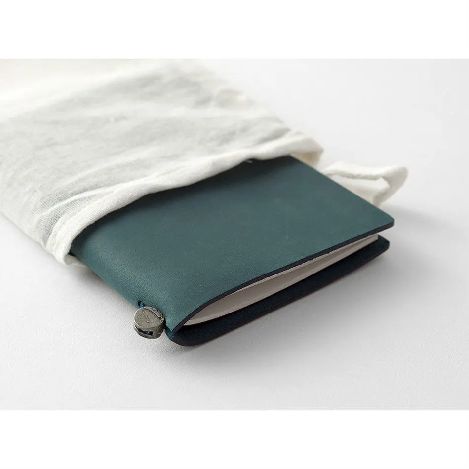 TRAVELER'S COMPANY Traveler's Notebook Leather Passport Size Blue