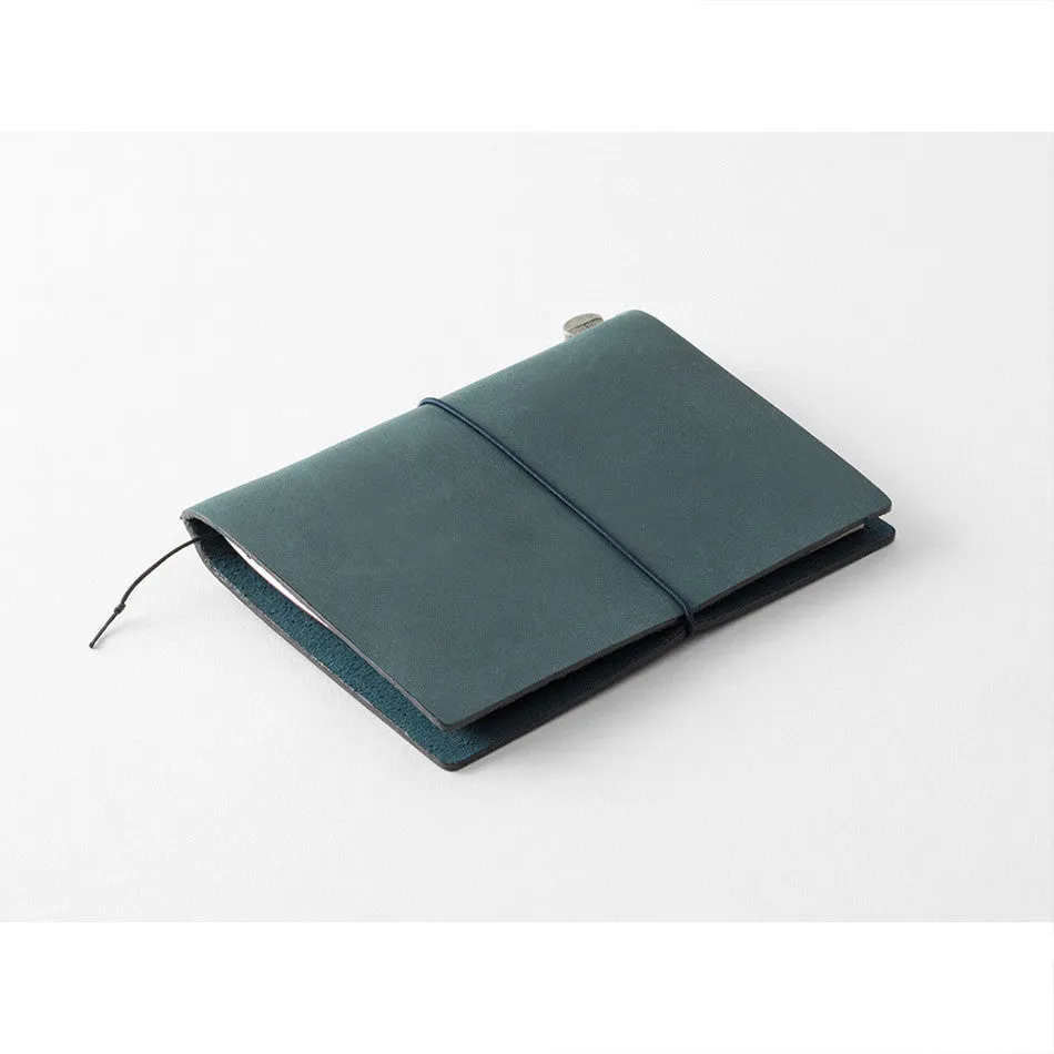 TRAVELER'S COMPANY Traveler's Notebook Leather Passport Size Blue
