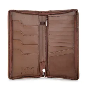 Ultimate RFID Blocking Passport Organizer (Caramel) - SAMPLE SALE