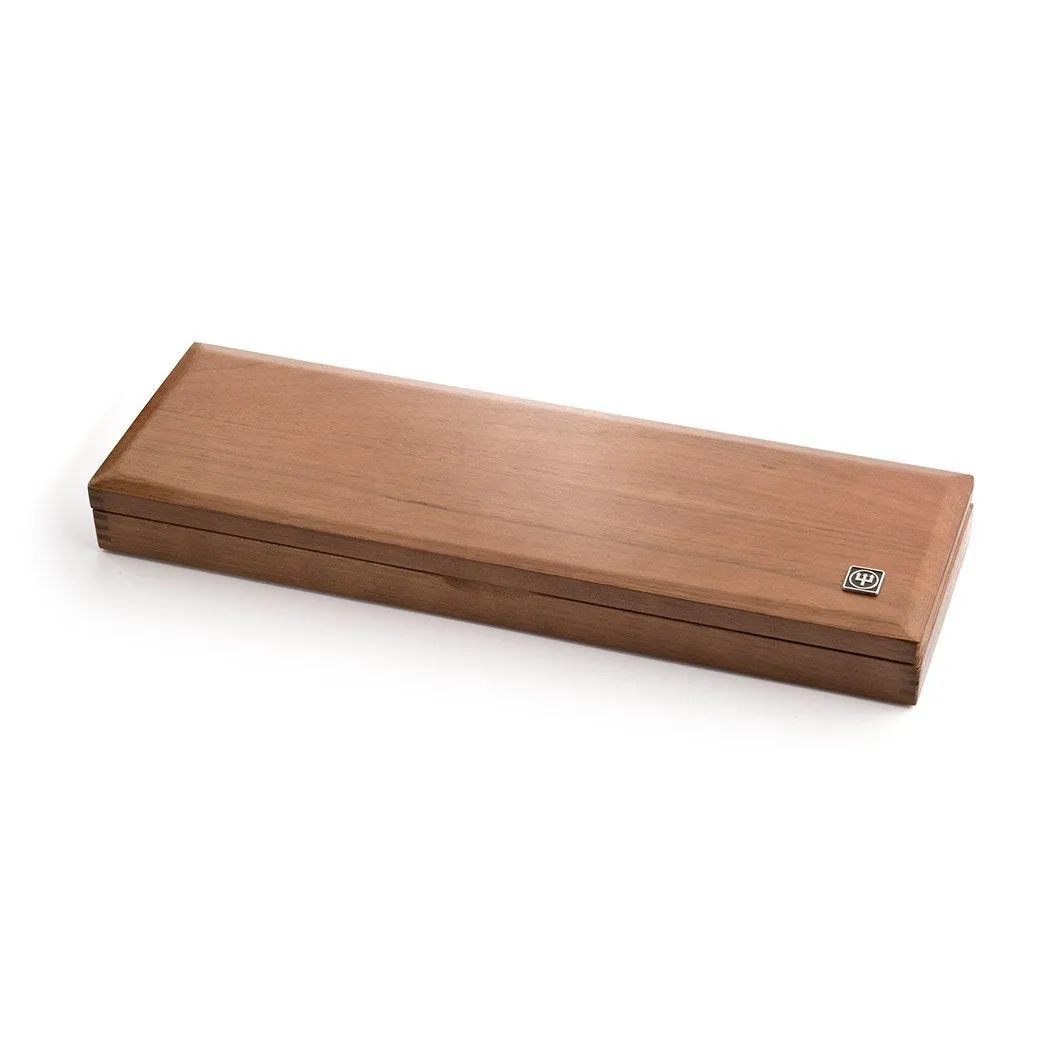 Wusthof Stainless 2-piece Carving Set - Walnut Chest